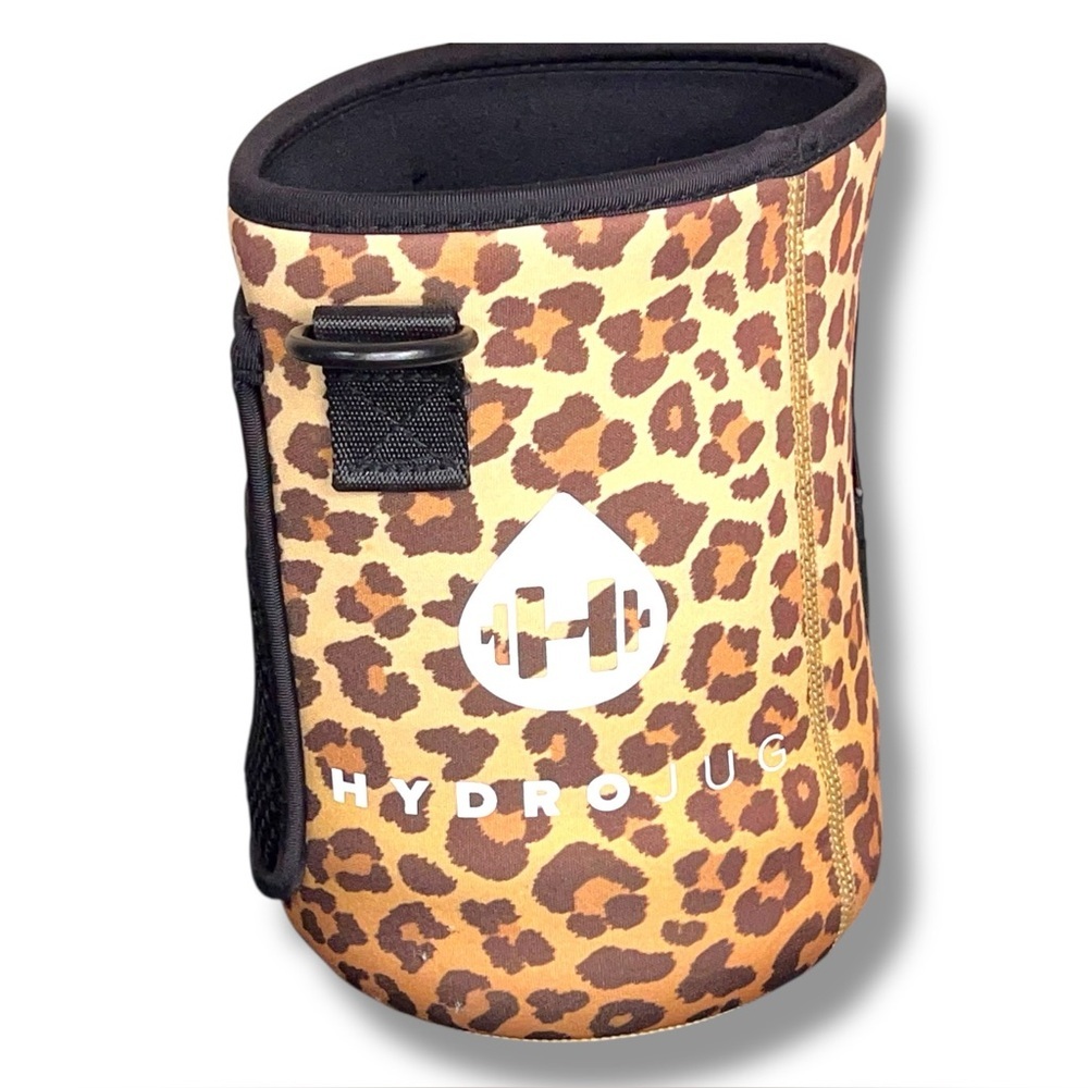 Hydrojug 73 Oz Neoprene Leopard Print Sleeve Athletic Hiking Outdoor